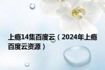 上瘾14集百度云（2024年上瘾百度云资源）