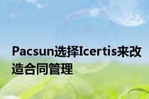 Pacsun选择Icertis来改造合同管理