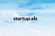 startup.xls