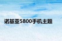 诺基亚5800手机主题