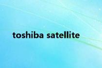 toshiba satellite