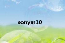 sonym10